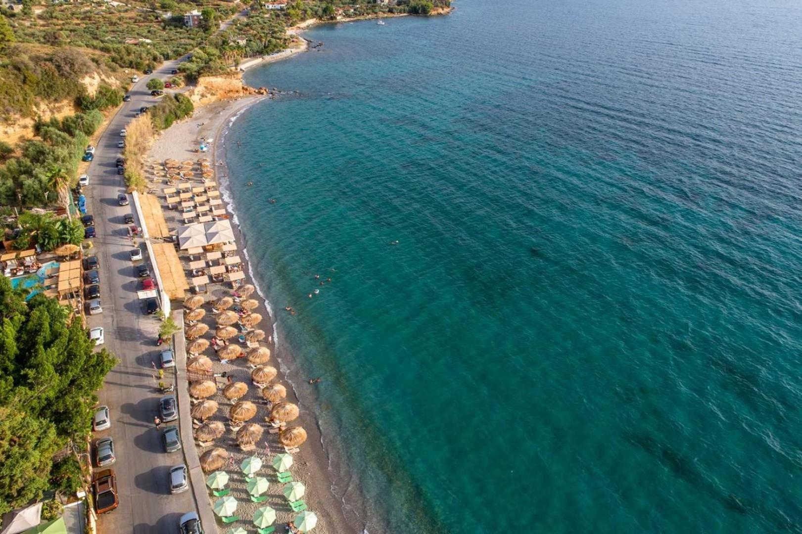 Villa Dafni - Infinite Sea Vistas With Private Pool กาลามาตา ภายนอก รูปภาพ